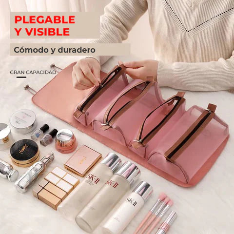 DeluxGlam™ - Bolso de maquillaje 4 en 1