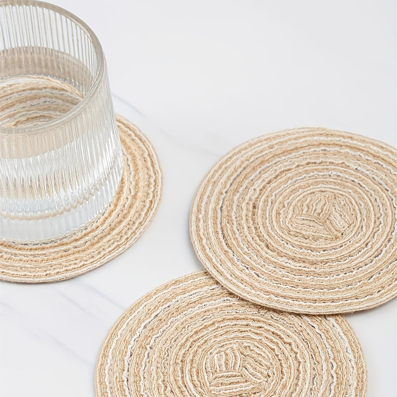 4pcs Posavasos de Poliéster para Manteles