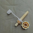 Accesorio para Cubo de Remojo de Pies [Cozy Comfort] con Válvula de Drenaje Ajustable y Conector de Vapor – Diseño de Plástico Blanco para una Experiencia de Spa Relajante en Casa, Bañera de Remojo de Pies