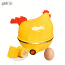 Máquina de desayuno mini Gmbin, cocinadora de huevos multifuncional, enchufe de 110V EE. UU., apagado automático de vapor, no requiere batería, adecuada para uso doméstico cocinadora de huevos