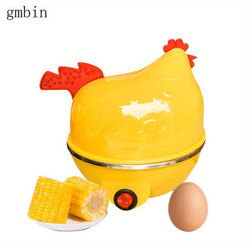 Máquina de desayuno mini Gmbin, cocinadora de huevos multifuncional, enchufe de 110V EE. UU., apagado automático de vapor, no requiere batería, adecuada para uso doméstico cocinadora de huevos