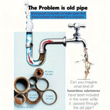 1 filtro + 6 repuestos para grifo, regadera, lavadora y inodoro, filtro de alta calidad resistente a la presión para eliminar cloro