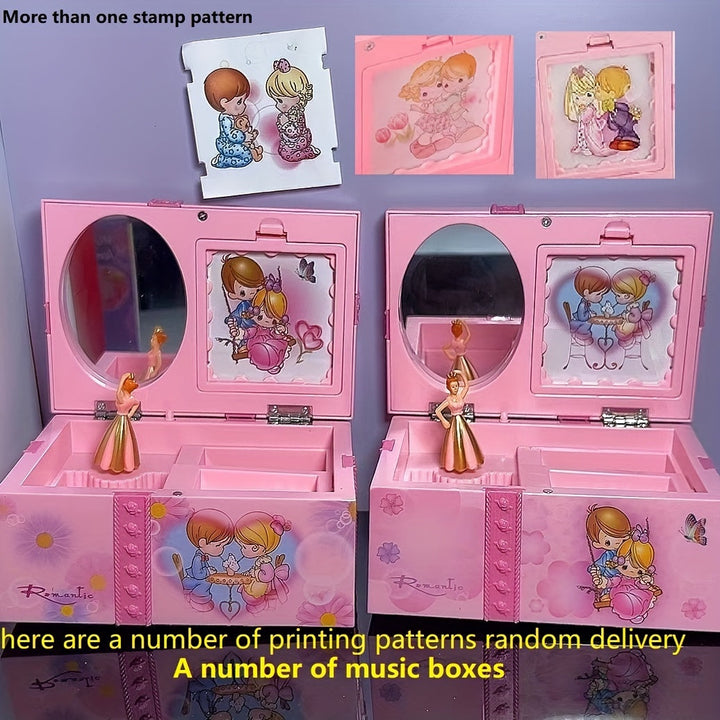 Caixa de Música Creativa para Cumpleaños - Organizador de Escritorio con Baile Musical, Decoración para Estantería, Oficina o Entrada, Regalo de San Valentín y Pascua