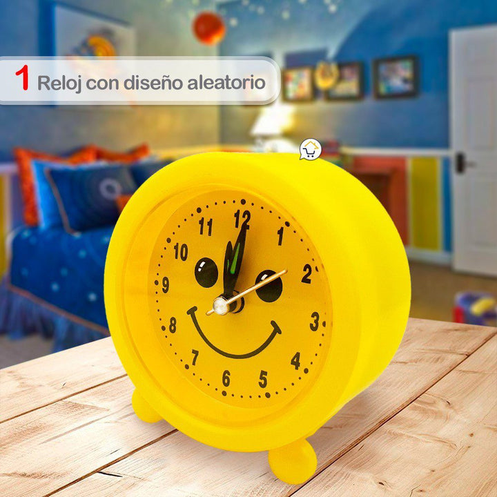 Reloj de Mesa Despertador Pequeño Alarma Niños AG-133
