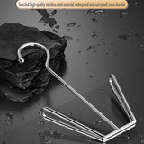 2/3pcs Zapatera de Acero Inoxidable, Colgador de Zapatos, Secador de Zapatos, Gancho de Almacenamiento de Zapatos Metálico, Estantes de Secado