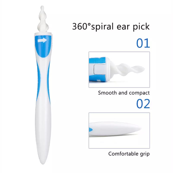 Herramientas De Limpieza Para Oídos Super Suave Con Repuesto 23521-2