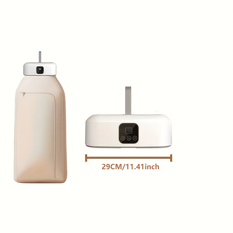 Secador de Ropa Portátil Plegable con Pantalla Digital Inteligente, Secado Rápido y Compacto, Ideal para Viajes con la Ropa Infantil!