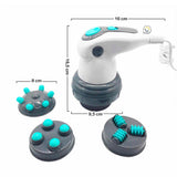 Masajeador Corporal 4 Cabezas Relax Tone Relaja Y Tonifica M240