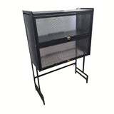 Organizador de Cocina Multifuncional con Porta Utensilios, Estante para Fregadero Antipolvo en Acero y Plástico para Platos, Tazones y Tablas de Cortar, Organizadores de Lavabo