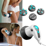 Masajeador Corporal 4 Cabezas Relax Tone Relaja Y Tonifica M240