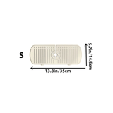 1 pza Alfombrilla de silicona para fregadero, protector contra salpicaduras, almohadilla de drenaje para fregadero de cocina para colocar detrás del grifo, alfombrilla para secar platos para encimera, baño, casero, tapete pequeño para grifo