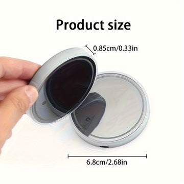 1/2 piezas de posavasos para auto con luz LED neón, almohadilla para tazas con luz ambiental de detección inteligente, posavasos con carga USB, cojín para tazas que brilla en la oscuridad, accesorios para interior de auto, decoración para bar, decoración