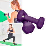 Pesas deportivas 2 Libras Set Mancuernas x 2 Gimnasia GSP-2555-2