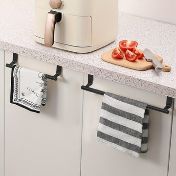 Toallero de Acero Inoxidable - Sin Taladro, Ganchos de Pared para Armario, Diseño Moderno, Duradero y Silencioso para Cocina y Baño, Requiere Electricidad, Electrodomésticos de Cocina, Electrodomésticos de Baño