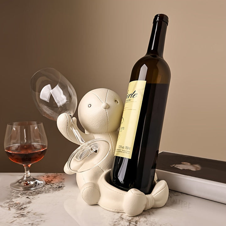 Estantería de Vino Chic Rabbit - Decoración Elegante para el Hogar en Sala de Estar, Cocina y Comedor - Regalo Perfecto para Inauguración de Casa