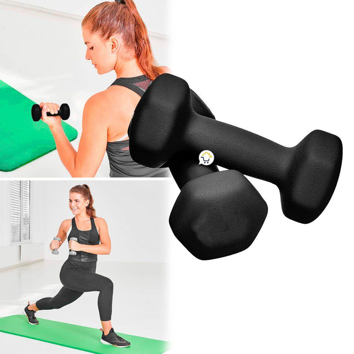 Pesas deportivas 2 Libras Set Mancuernas x 2 Gimnasia GSP-2555-2