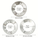 2pcs Cubiertas para Quemadores de Estufa de Gas - Resistentes al Calor, Anillos Antideslizantes para Ventilación, para Cocinar Eficientemente, Adecuados para Sartenes Planas y Redondas, Ideales para Uso en Casa, Dormitorio y Restaurante, Protectores para