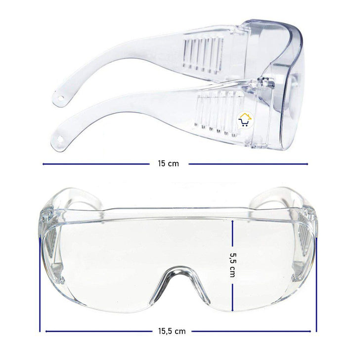 Gafas Protección Ocular Monogafa Antifluido Policarbonato PC 005