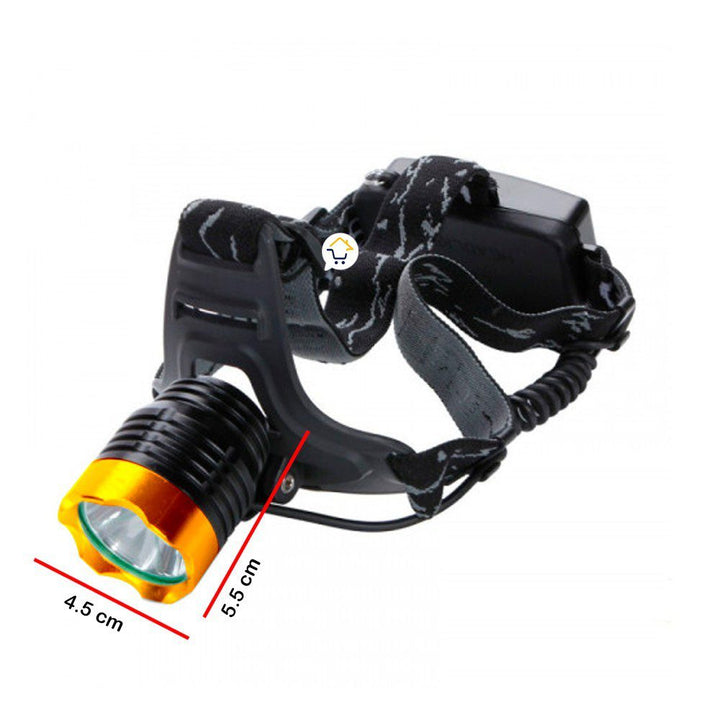 Linterna Minera LED 3 Modos Luz Manos Libres A136LM780B