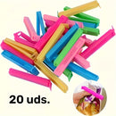 Clips de Plástico para Bolsas de Comida, Clips Reutilizables para Sellado y Accesorios de Almacenamiento en la Cocina
