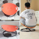 1 Disco Rotativo Circular para Entrenamiento Vestibular en Casa. Disponible en 4 colores. Diseño ovalado con efecto de ondas, base metálica antideslizante. Plástico duradero. Ideal para centros de entrenamiento, deportivos y rehabilitación