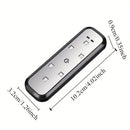 Alarma magnética para puertas, luz automática de apertura, luz LED de bienvenida, indicador luminoso de apertura