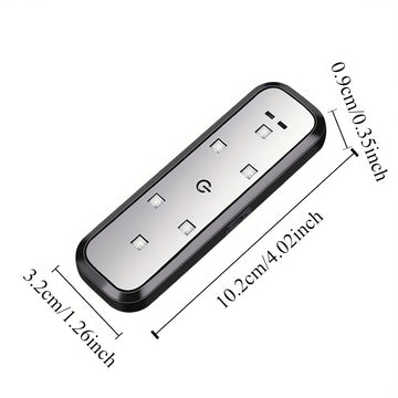 Alarma magnética para puertas, luz automática de apertura, luz LED de bienvenida, indicador luminoso de apertura