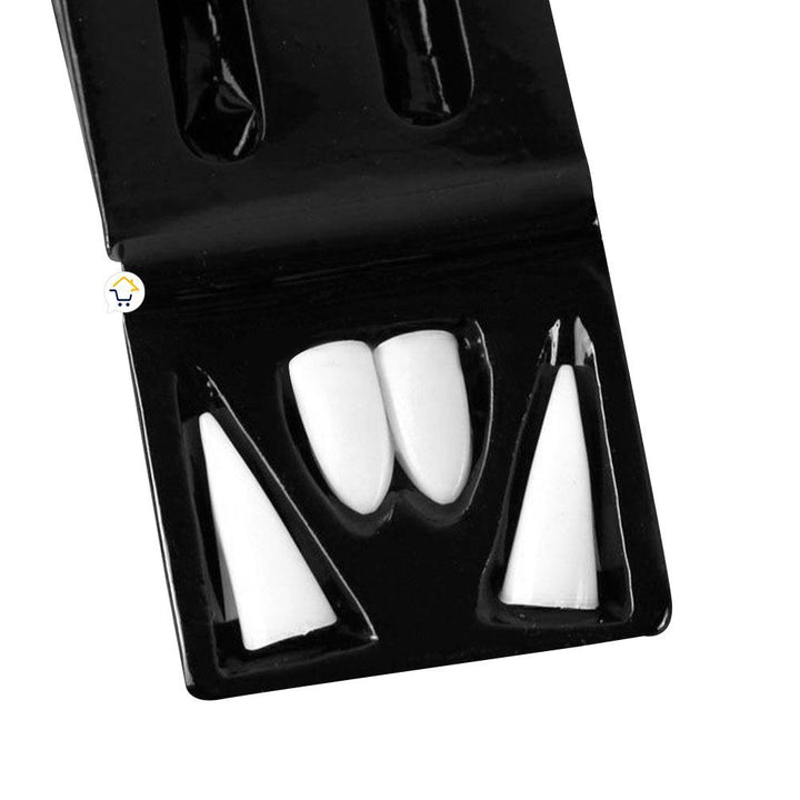 Colmillos Dracula Capsula Sangre Accesorio Disfraz Adultos OF225