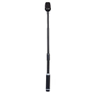 Micrófono dinámico profesional Depusheng DJ Mic de 16 pulgadas (40,64 cm) con XLR - 2 en 1, condensador y condensador, banda ajustable, 3 aumentos, 3 niveles de reducción de ruido, negro, micrófono para DJ, actuaciones en escena, diseño elegante, constru
