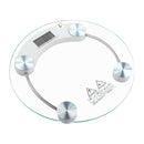 Balanza Redonda Portátil Baño Báscula Digital Pesa 180 Kg GY6991