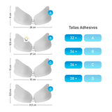 Sujetador Senos Mariposa Adhesivo Lavable Levantador Busto OE166