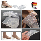Plantilla Silicona Zapatos Aumenta Estatura Hasta 5 cm AE426
