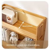 Un pequeño estante para libros para la sala de estar, un simple estante de mesa para libros, un estante de almacenamiento en el escritorio y un estante para libros para el escritorio de la ventana de la bahía.