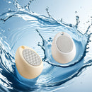 Limpia de acero inoxidable de doble cara y herramienta de cuidado de luz muerta beige - Mango ergonómico antideslizante, exfoliador portátil de pies y manos con cabezas intercambiables para áreas duras, manchas, - Cuidado de pedicura y manicura sin bater