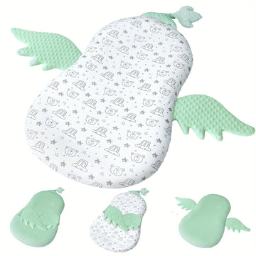 Nido portátil para recién nacidos, alfombrilla de juego transpirable y suave, regalos esenciales para bebés, nido portátil para bebés de 0-24 meses, ideal para el hogar y los viajes.