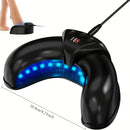 CIICII Lámpara de uñas USB para esmalte de gel, secador de uñas de baja tensión 36V, luz LED de curado rápido, portátil y sin olores, kit de manicura y pedicura para el hogar, regalo para mujeres (ergonómico, alimentado por USB, diseño compacto)
