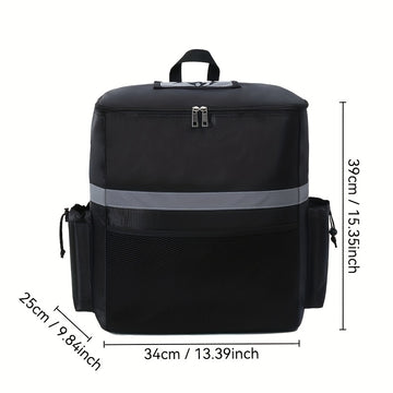 Gran Capacidad Bolsa Térmica Aislada - Mochila Impermeable y Duradera para Playa, Picnic, Escuela, Oficina, Viajes y Cocina en Casa - Disponible en Gris o , Bolso de Almuerzo No Contacto con Alimentos, Ideal para Vuelta al Colegio