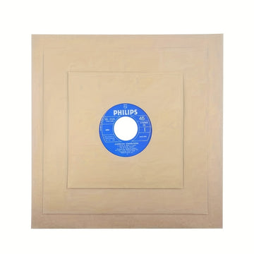 Fojas exteriores de papel grueso para vinilos de 12 pulgadas, estuches protectores de carcasa dura, paquete de 10.