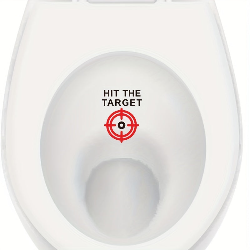 1 Unidad, Pegatina Para El Baño, Para El Inodoro, Icono Para Orinar, Para Baños Públicos, Pegatinas Para Inodoros De Pie, Tamaño Adecuado, Fácil De Pegar
