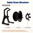 Carrete de cable Altavoz de audio Cable móvil Carrete de recogida Carrete de plástico Bobina de bobinado