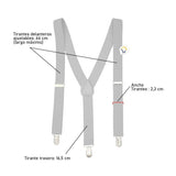 Tirantes Pantalon Cargaderas Accesorio Ropa Disfraz OF143