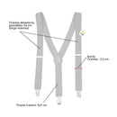 Tirantes Pantalon Cargaderas Accesorio Ropa Disfraz OF143