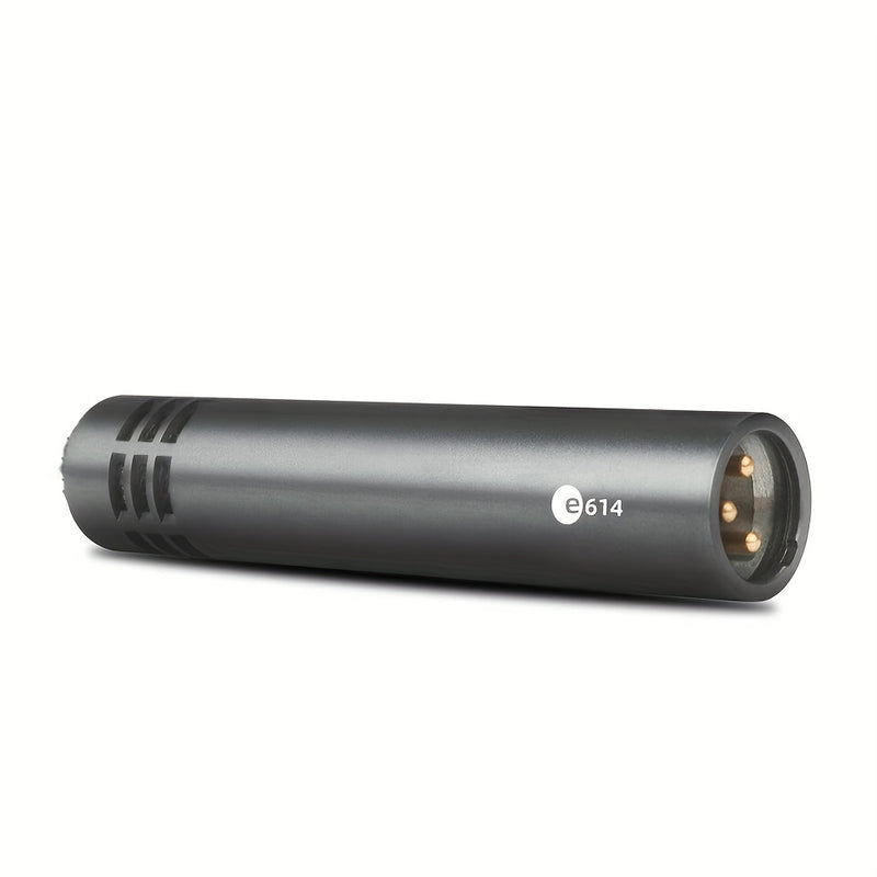 Microfono de Instrumento Condensador Profesional LexiNova™ E614 con Patrón Polar Cardióide, Conexión XLR y Diseño Compacto para Estudio en Casa y Grabación de Escenario, Grabación Vocal | Microfono Compacto | Transmisión de Audio Estable