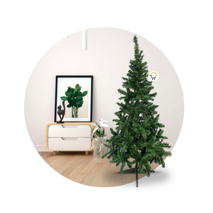 Árbol Navidad Pomposo Tupido 1.50m 240 Ramas Fexton150