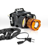 Linterna Minera LED Recargable 3 Modos Luz Manos Libres MHL4823