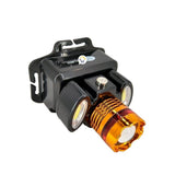 Linterna Minera LED Recargable 3 Modos Luz Manos Libres MHL4823