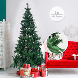 Árbol Navidad Pomposo Tupido 2m 480 Ramas Fexton200