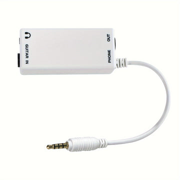 Adaptador de Audio Chenpingfeng - Conector Macho a Hembra para Guitarra, Bajo, Altavoz, Batería Eléctrica y Grabación de Piano con Efectos