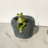 [Adorno Nórdico de Jarrón Decoración] Adorno Creativo Nórdico de Jarrón - 1 ud Decoración de Pascua para Arreglo Floral en Sala de Estar, Decoración de Animales con Jirafas y Cebras - Regalo Único de Año Nuevo