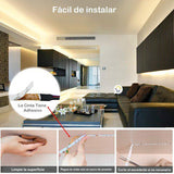 Cinta Luz Led 5 Metros RGB Multicolor Con Control Navidad SM2D605050